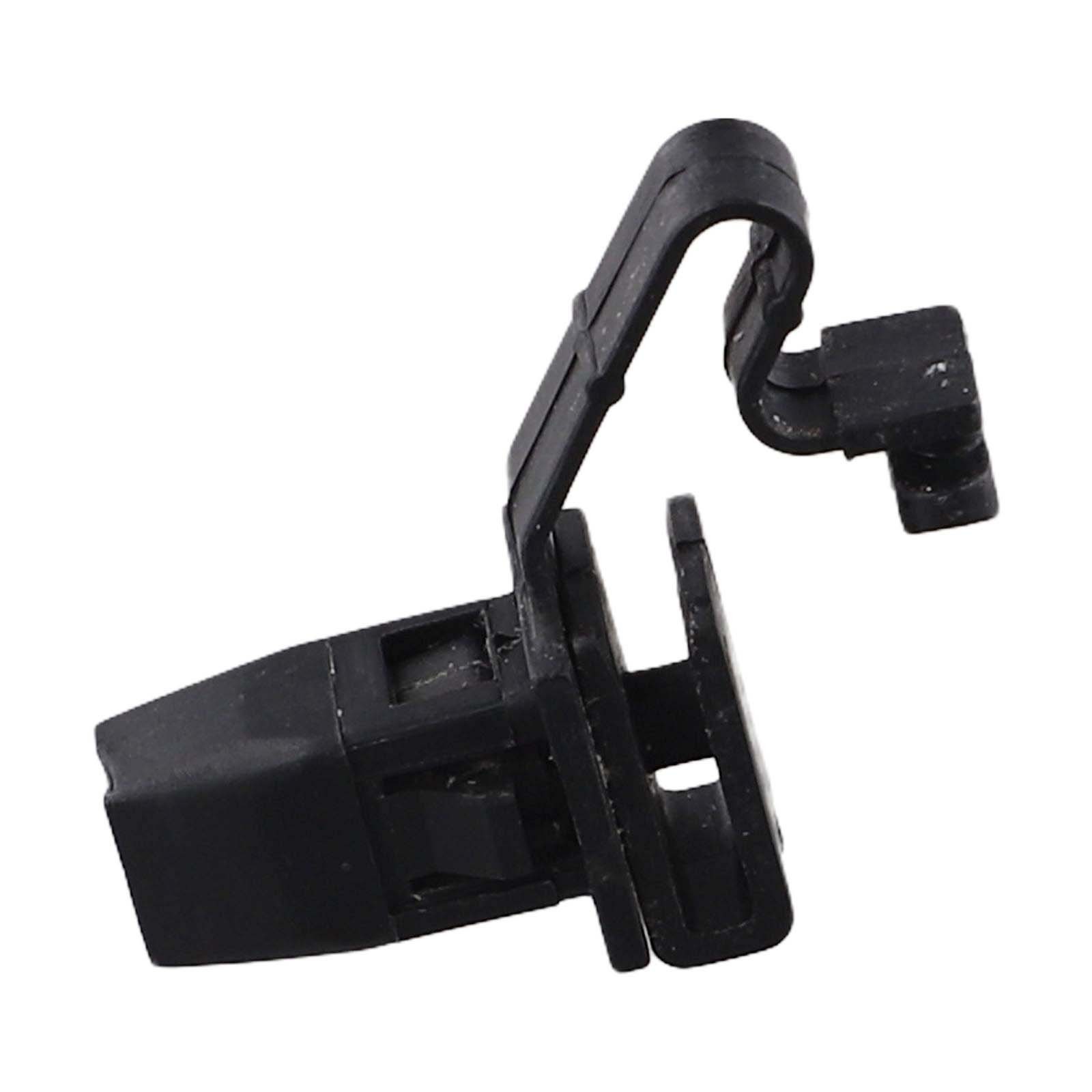Genuine Mazda Windshield Pillar Trim Retainer Clip – OEM D651-68-162A – Black Plastic