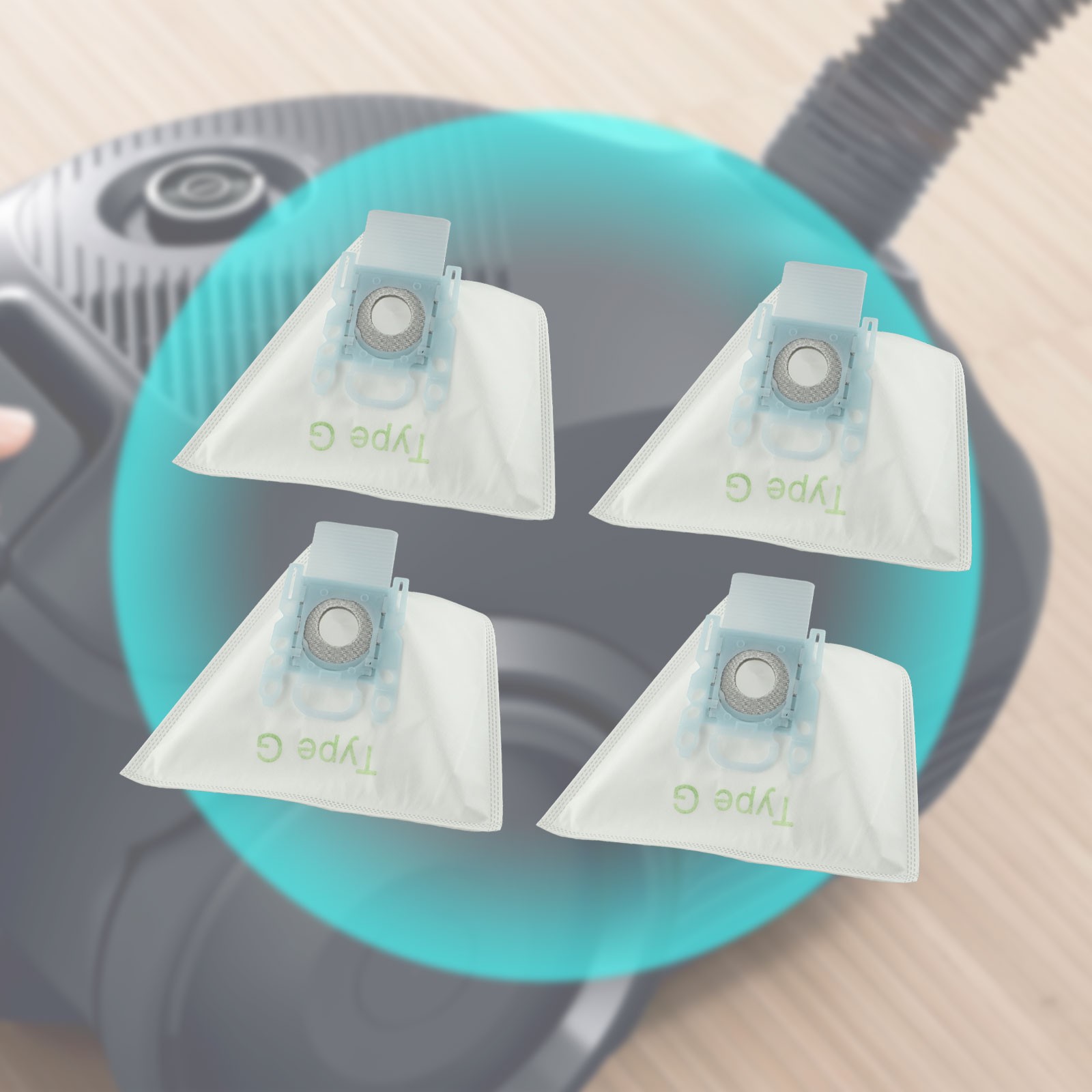 G Typ Staubsaugerbeutel Set für Bosch und für Siemens 10-teilig - Bild 17 von 33