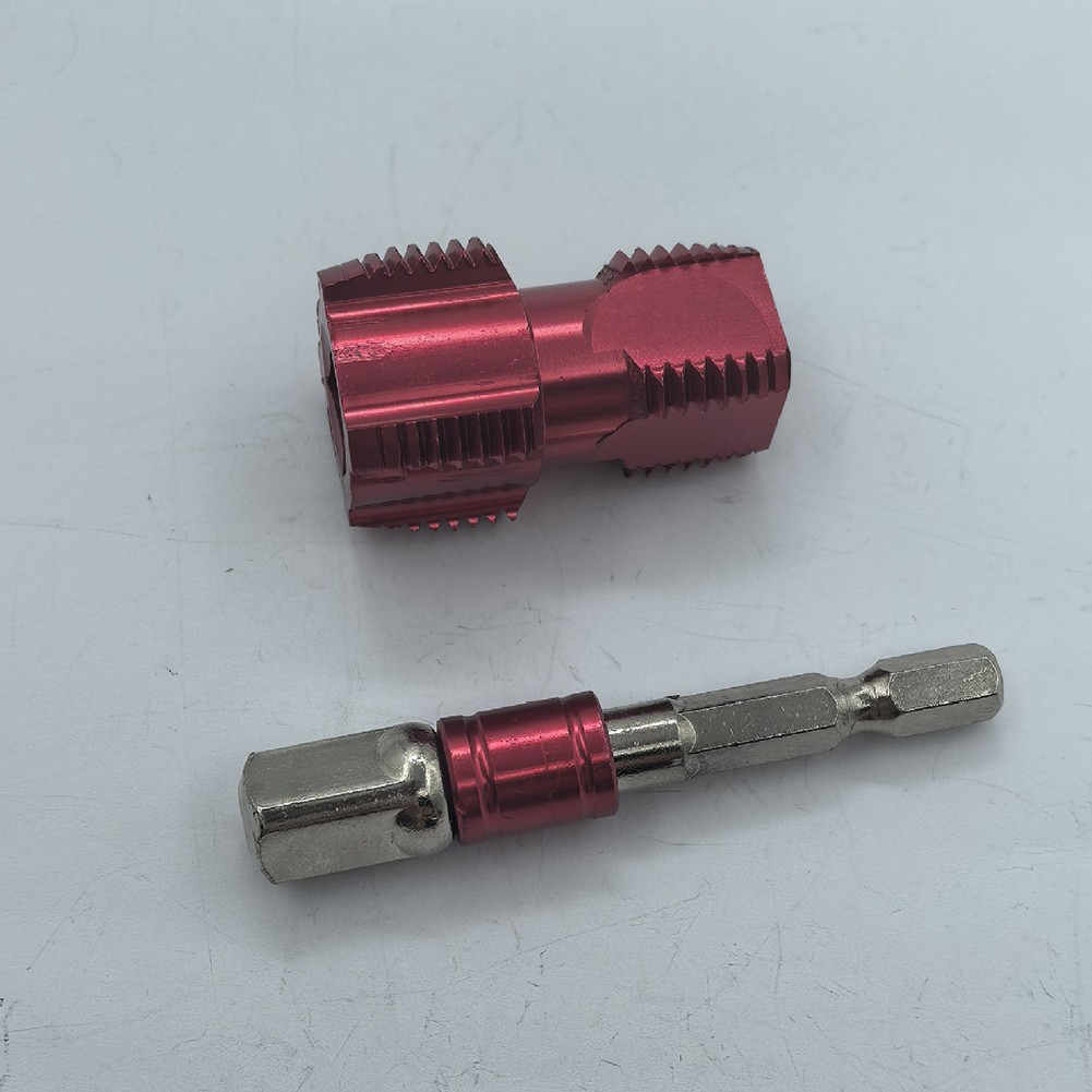 Adaptador de taladro eléctrico hexagonal de 6 35 mm para tuberías de agua de 12 y 34 pulgadas - Imagen 5 de 7