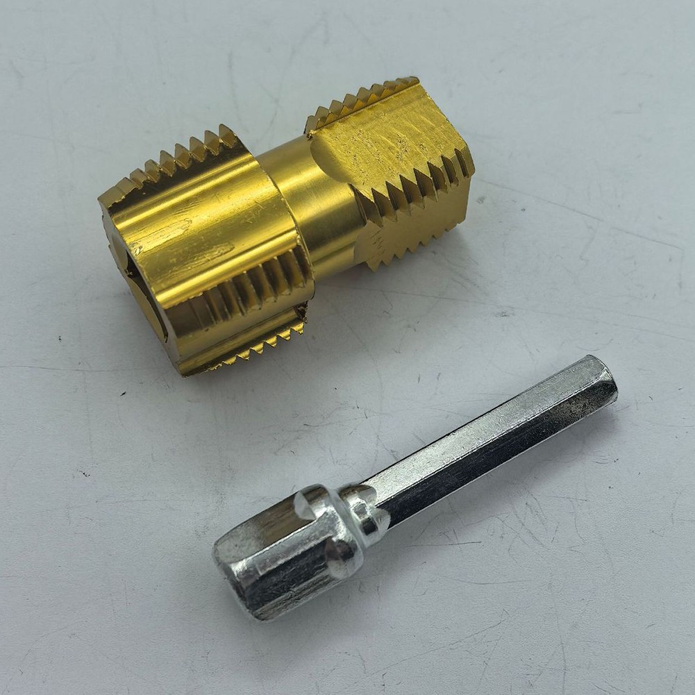 Adaptador de taladro eléctrico hexagonal de 6 35 mm para tuberías de agua de 12 y 34 pulgadas - Imagen 4 de 7