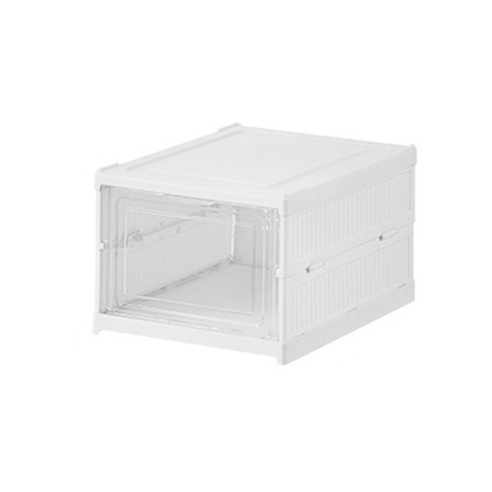 Clear Shoe Boxes With Door Fits Sneakers And Heels Up To Size 46