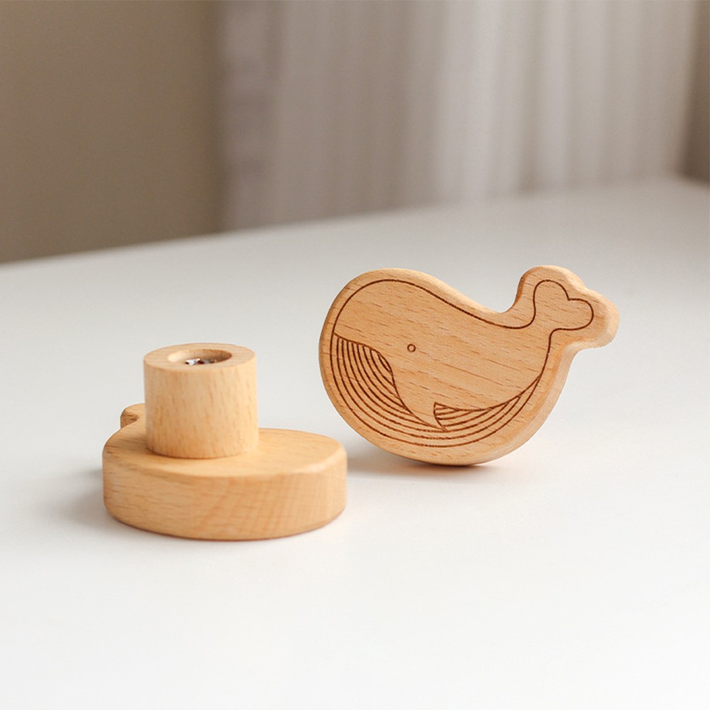 Wal Design Kleiderhaken aus Holz 4er Set für kreative Raumorganisation ...