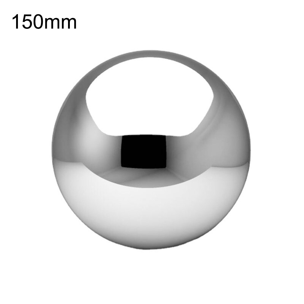 Boules de jardin réfléchissantes en acier inoxydable pour décoration extérie - Photo 22/23