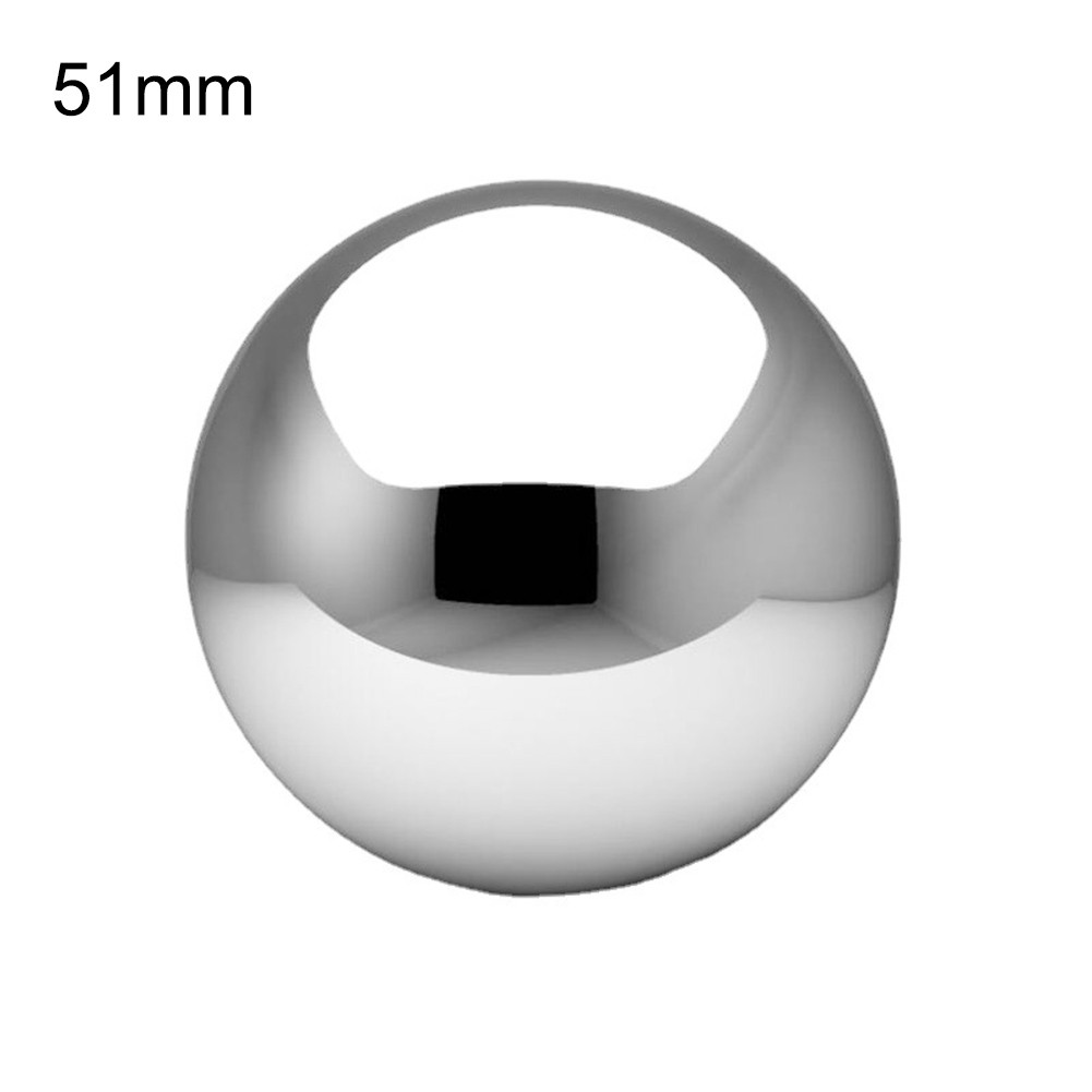 Boules de jardin réfléchissantes en acier inoxydable pour décoration extérie - Photo 18/23