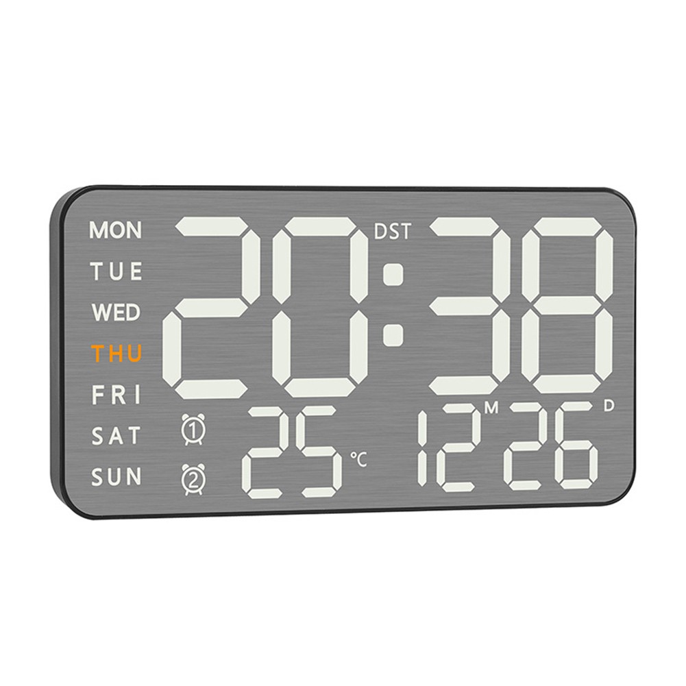Compact LED Alarm Clock with 12/24 Hour Format and Celsius/Fahrenheit Toggle - Picture 29 of 42