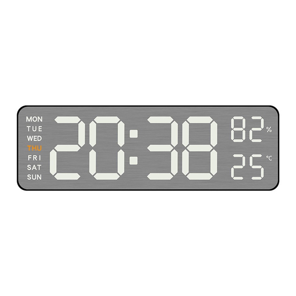 Compact LED Alarm Clock with 12/24 Hour Format and Celsius/Fahrenheit Toggle - Picture 13 of 42