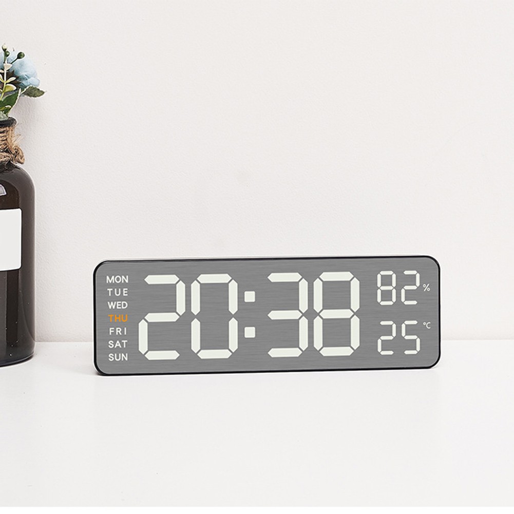 Compact LED Alarm Clock with 12/24 Hour Format and Celsius/Fahrenheit Toggle - Picture 15 of 42