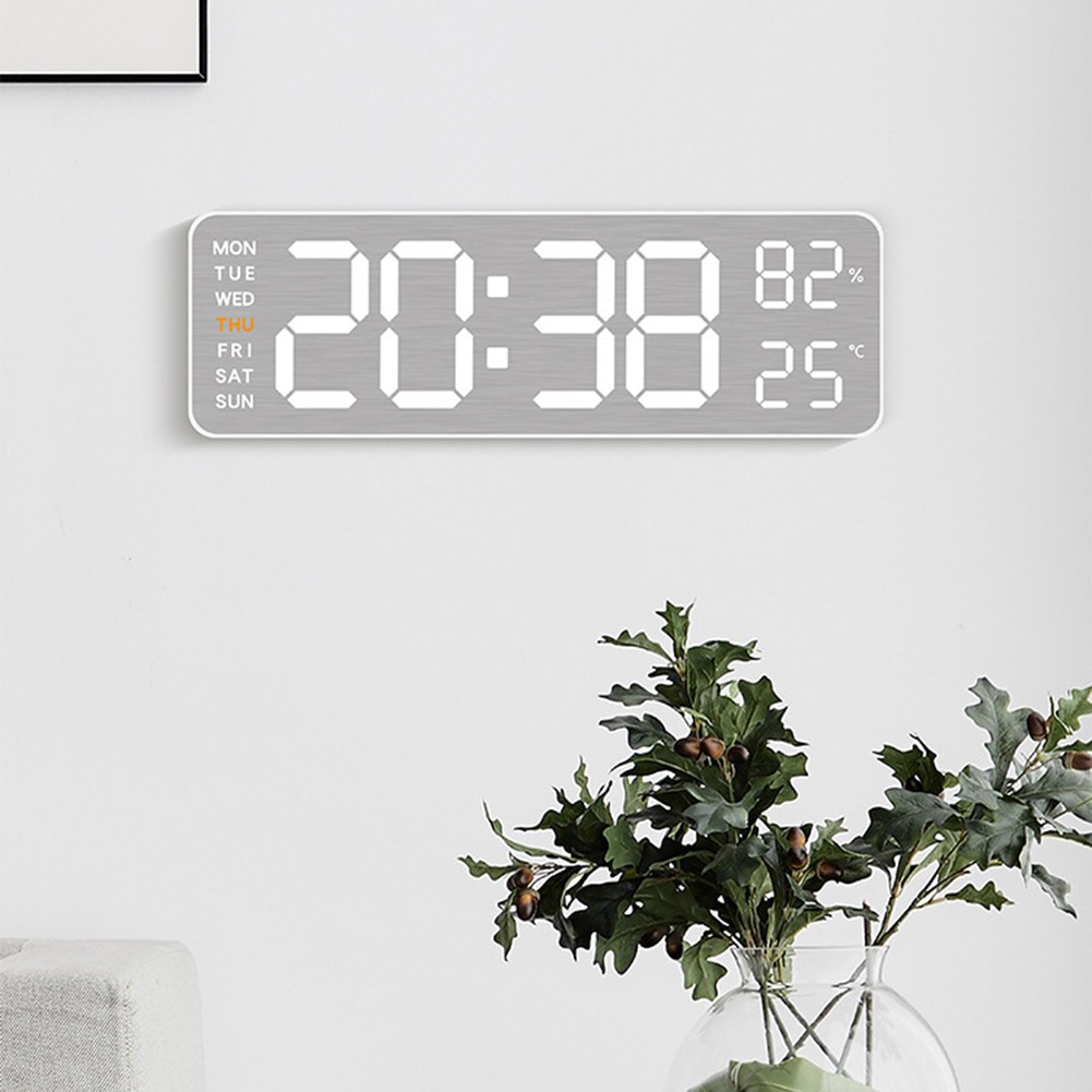 Compact LED Alarm Clock with 12/24 Hour Format and Celsius/Fahrenheit Toggle - Picture 24 of 42