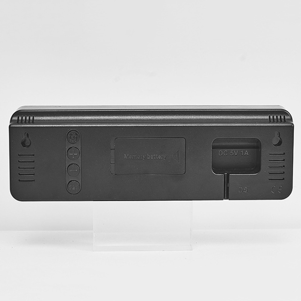 Compact LED Alarm Clock with 12/24 Hour Format and Celsius/Fahrenheit Toggle - Picture 14 of 42