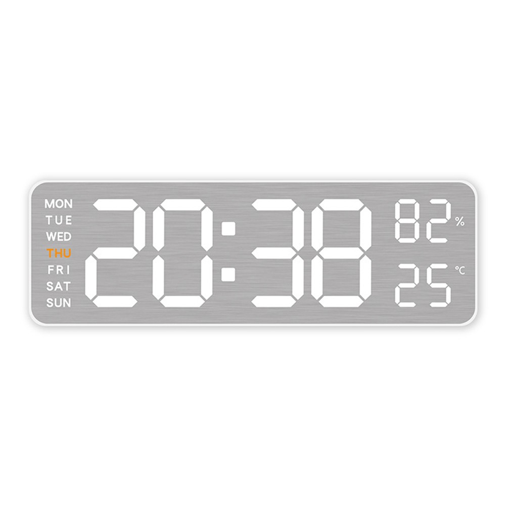 Compact LED Alarm Clock with 12/24 Hour Format and Celsius/Fahrenheit Toggle - Picture 22 of 42