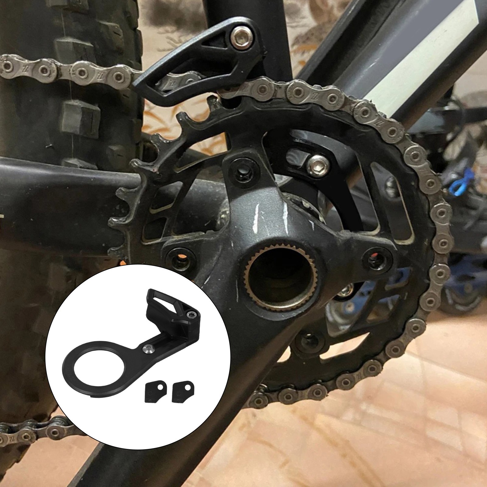 MTB ISCG05 Lightweight Nylon Bike Chain Guide Enhances Performance Reliability