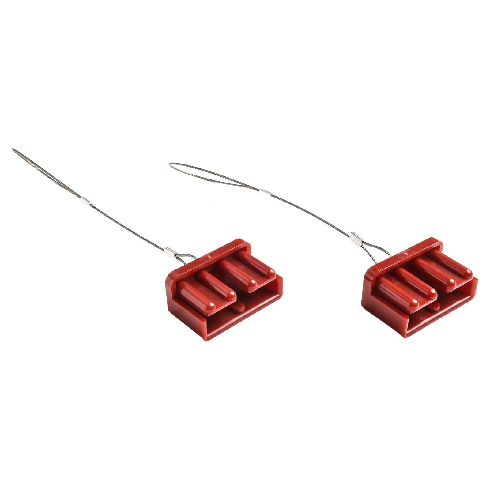 For Anderson Connector Covers in Red and Black Pack of Two Pieces Each - Picture 25 of 37