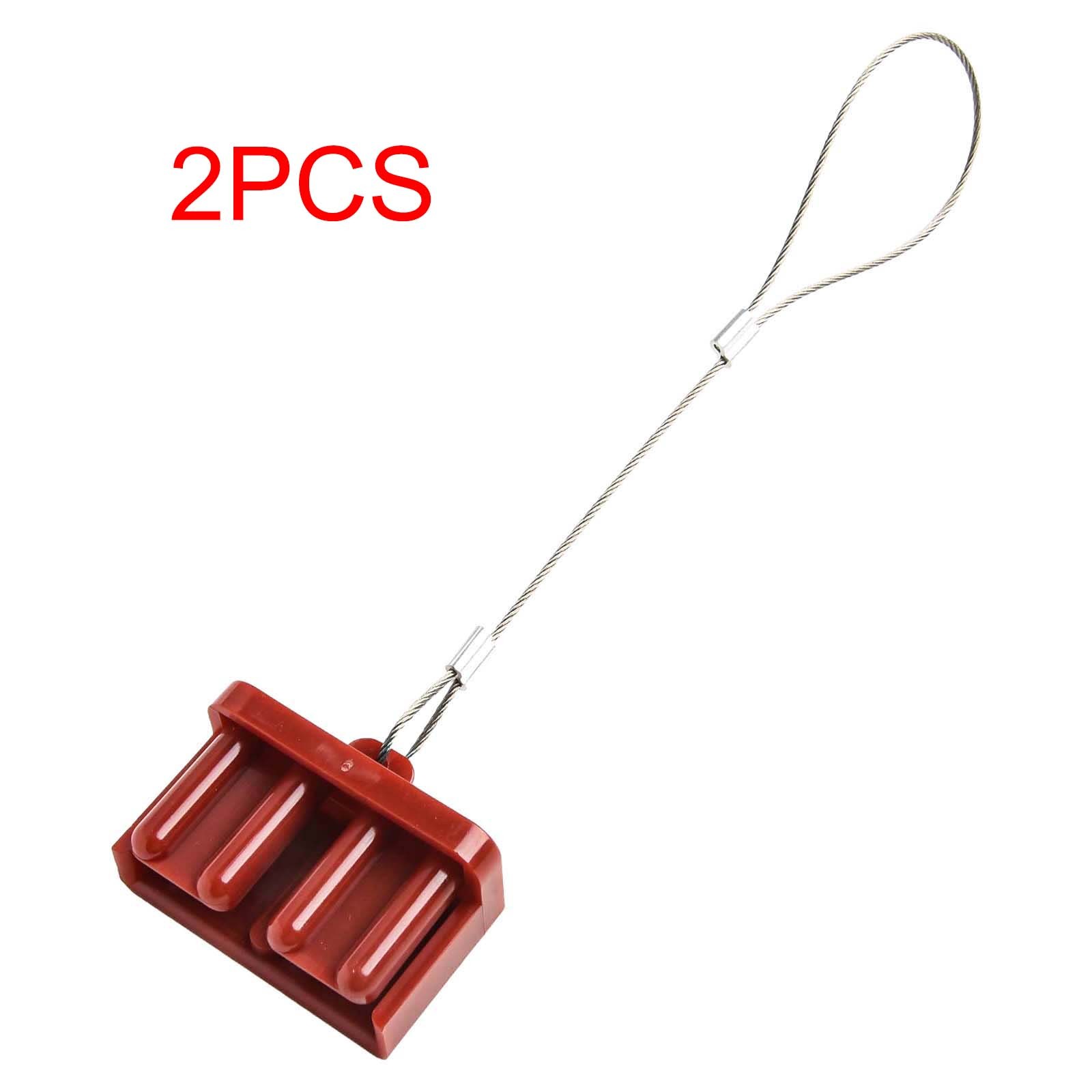 For Anderson Connector Covers in Red and Black Pack of Two Pieces Each - Picture 28 of 37