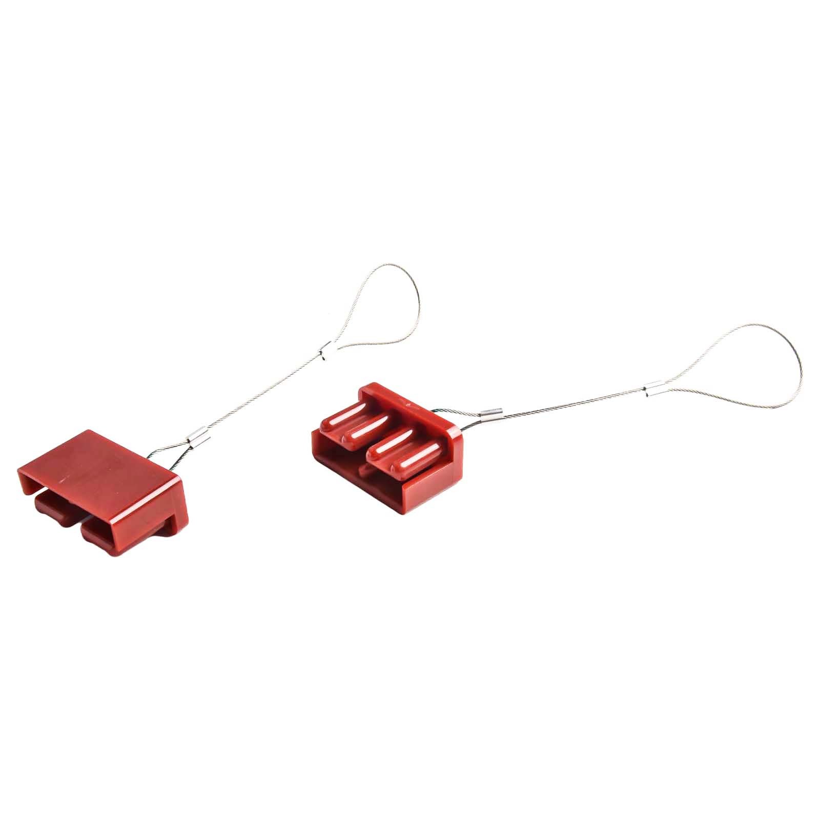 For Anderson Connector Covers in Red and Black Pack of Two Pieces Each - Picture 26 of 37