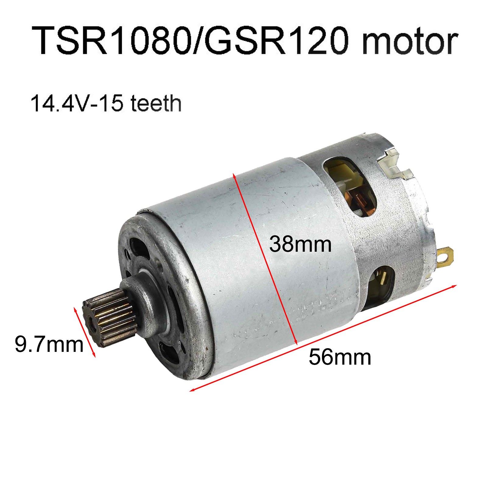 Motor Upgrade for Bosch Drills For TSR10802LI and GSR120LI in 12V and 14 4V - Picture 20 of 31