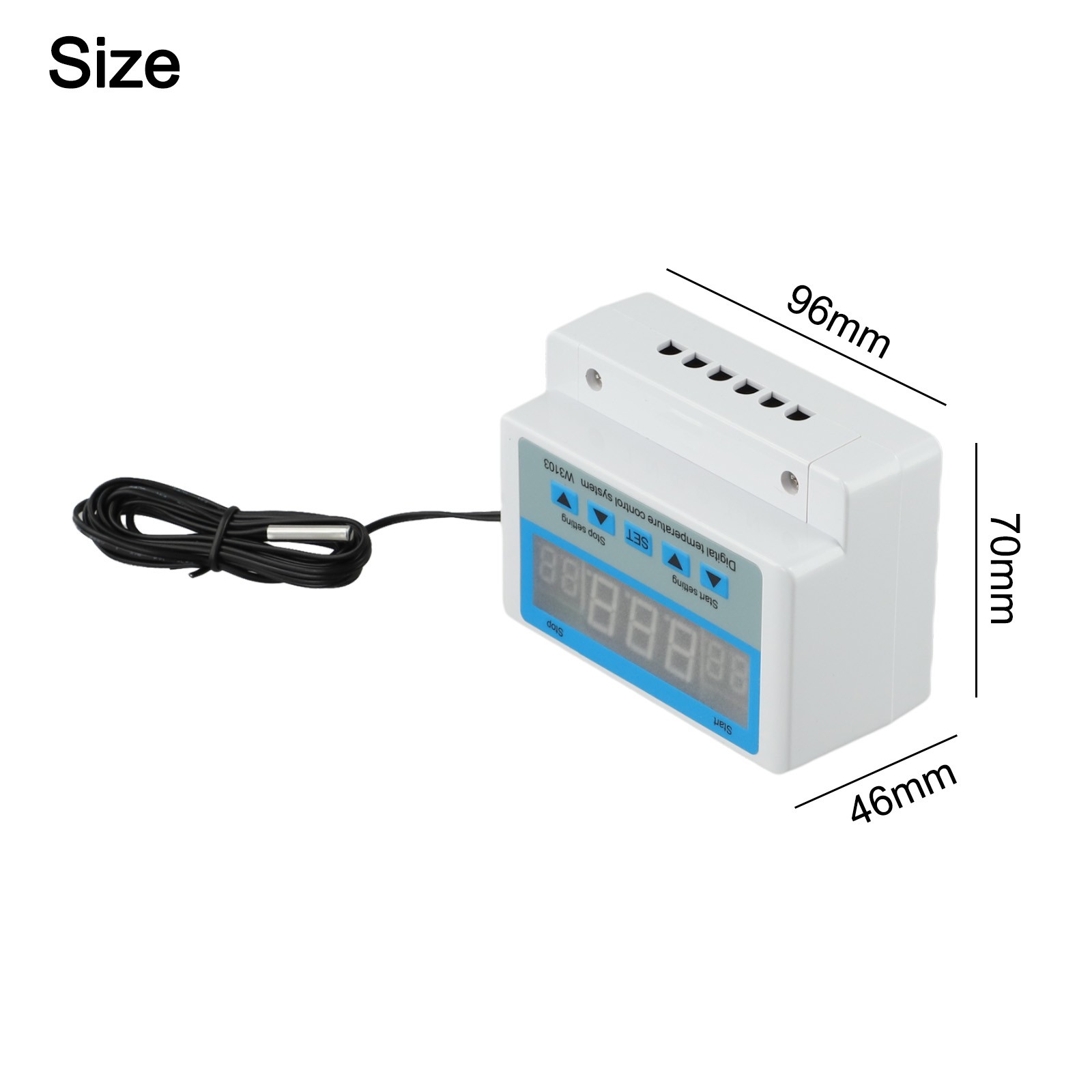 5000W High Power Digital Thermostat Switch with Multiple Supply Options - Picture 29 of 39