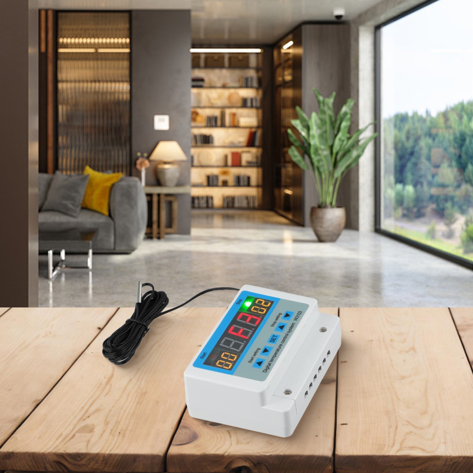 Digital Thermostat with Intermittent Operation and Timed Settings for Heating - Picture 29 of 39