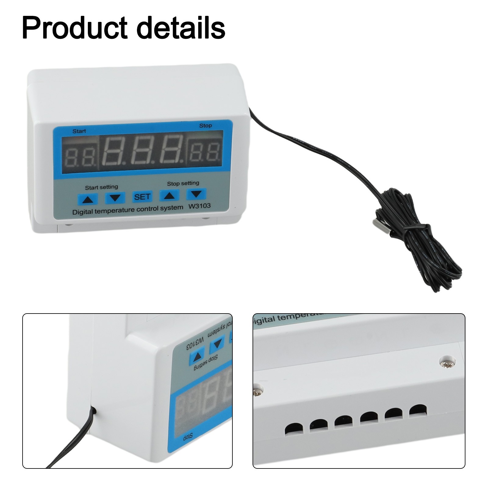5000W High Power Digital Thermostat Switch with Multiple Supply Options - Picture 32 of 39