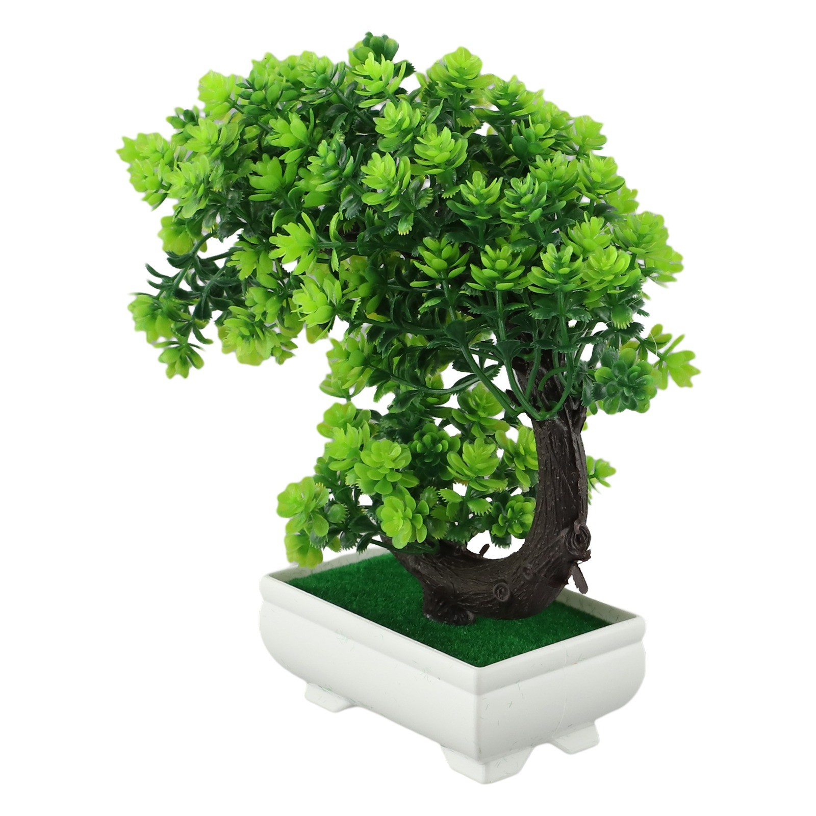 Lifelike Desktop Rose Crescent Moon Tree Bonsai Add Elegance to Your Space - Picture 36 of 44