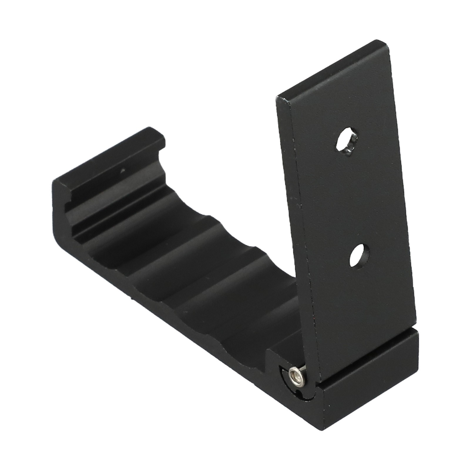 Folding Aluminum Alloy Coat Hook with Screws for Easy Install