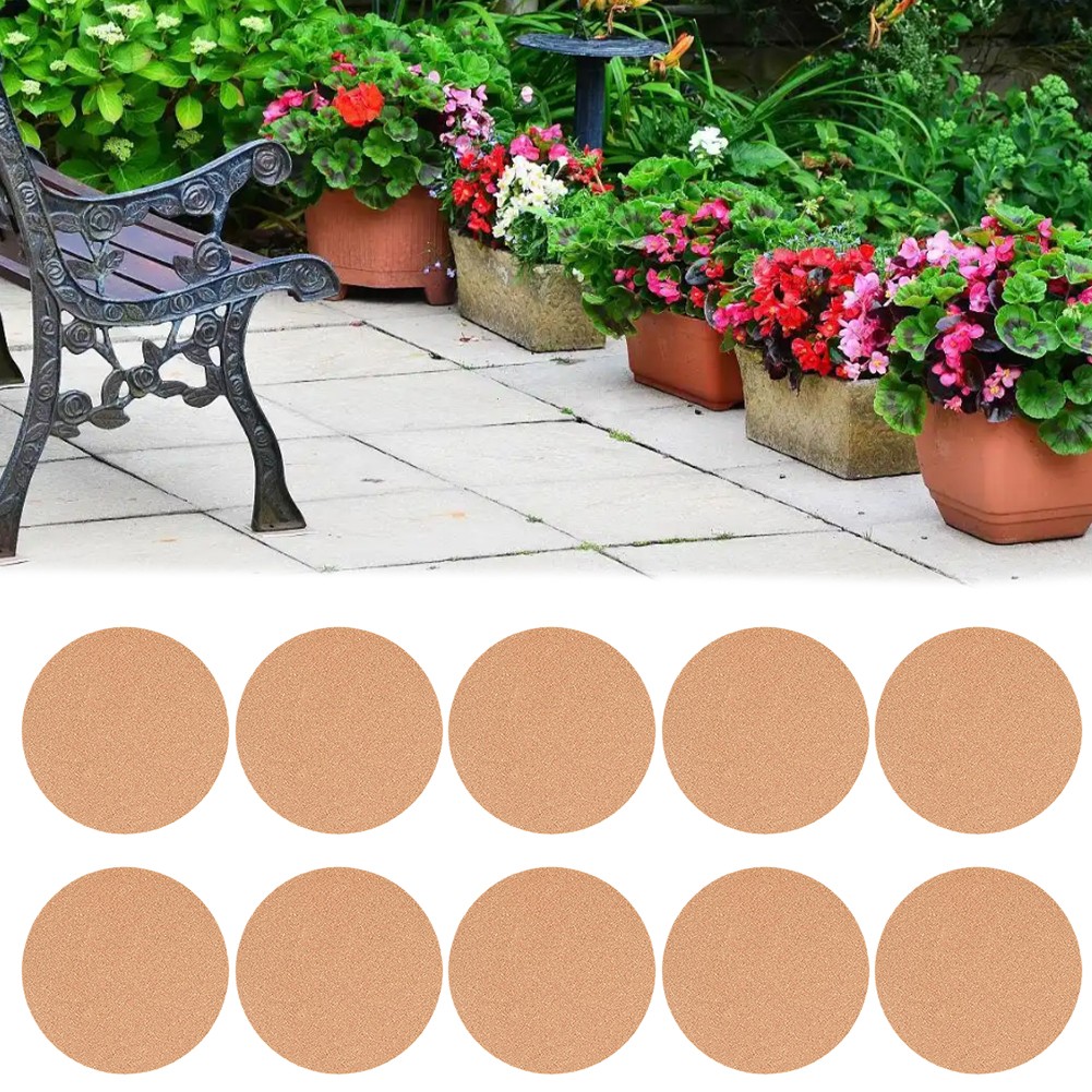 10er Set Kork Topfmatten perfekt zur Aufwertung Ihrer Indoor Garten Einrichtung - Bild 14 von 32