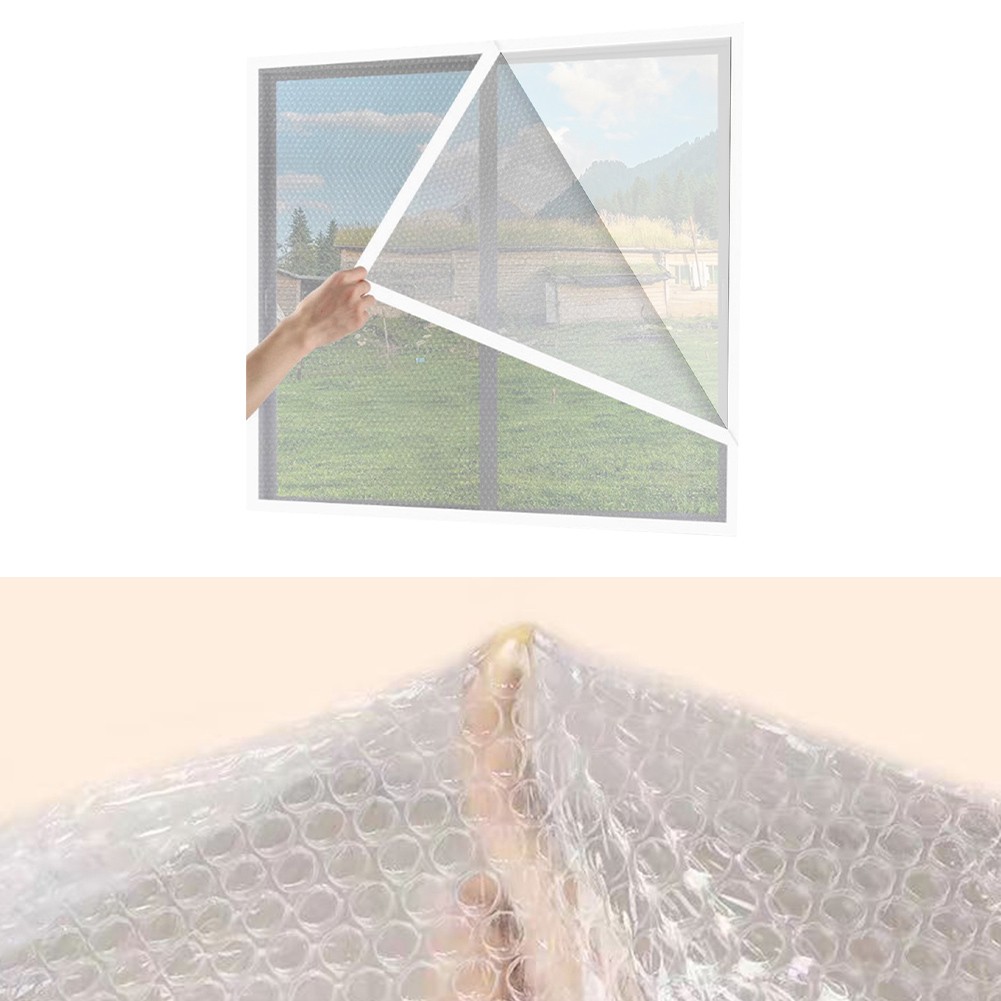 Effektiver Wärmeverlustschutz mit doppelt verdickter PVC-Fensterisolierung - Bild 2 von 16