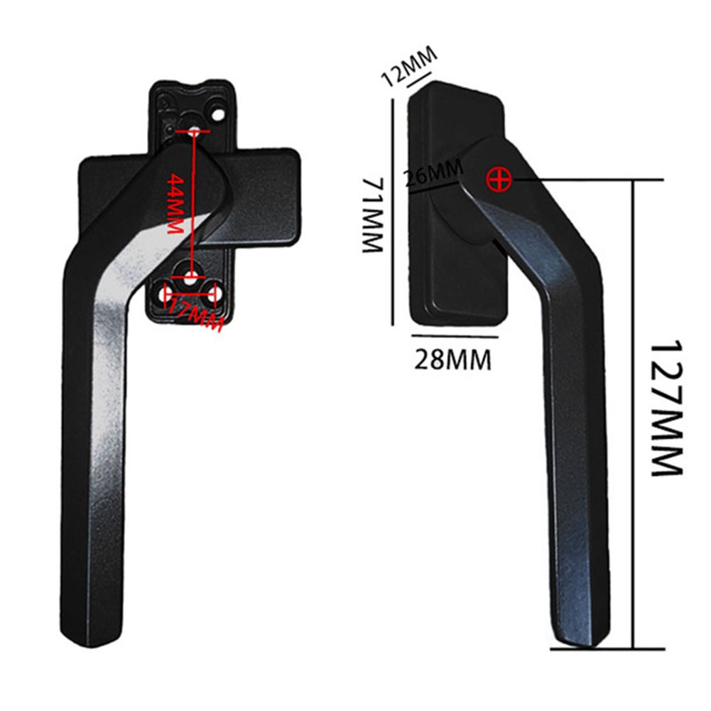 Aesthetic and Functional Window Handle Made from High Strength Materials