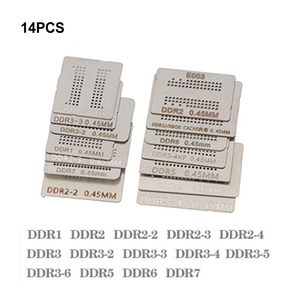 Set Stencil Reballing Progettato per Palline Saldanti 0 45mm e Facile Maneggevol - Bild 15 von 20