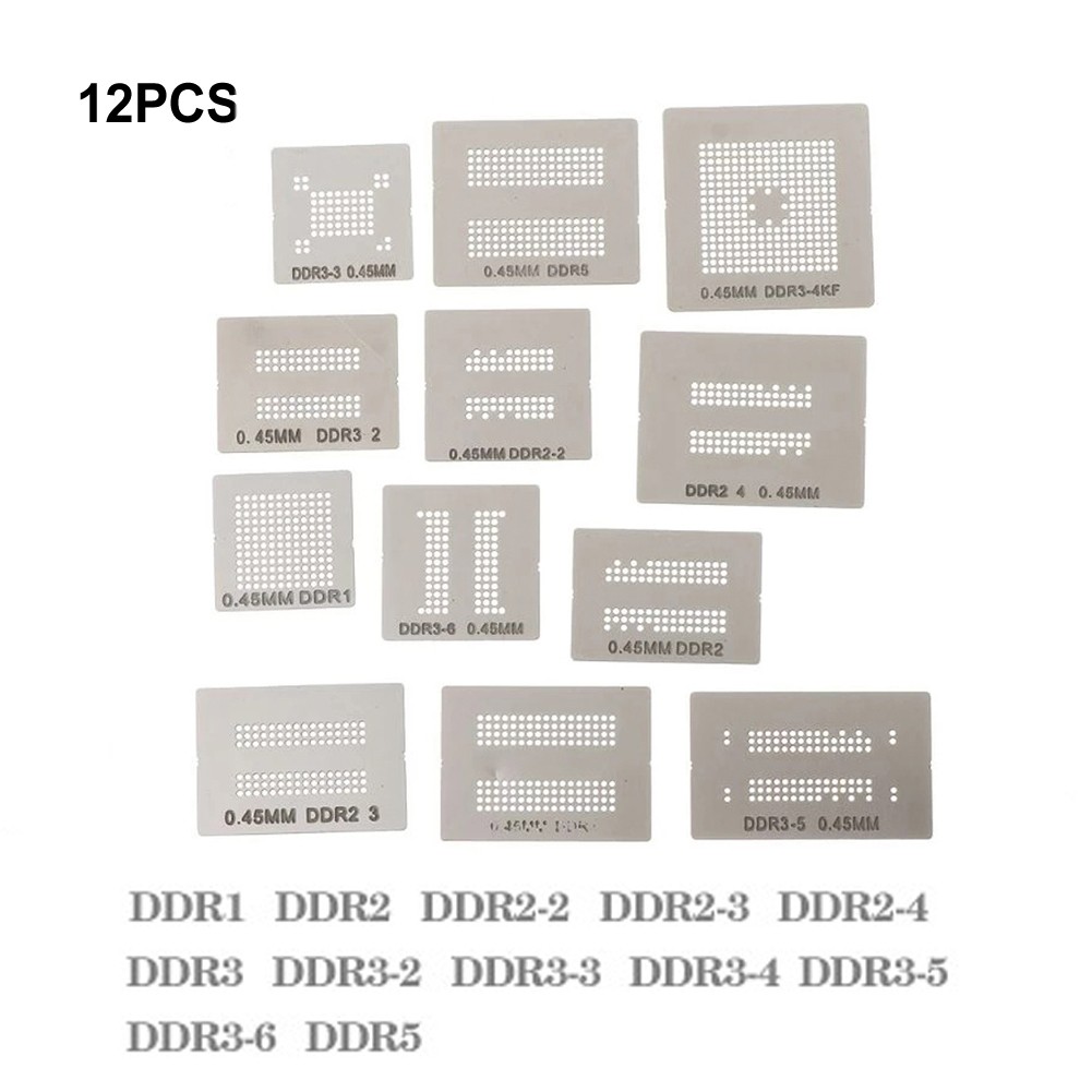 Set Stencil Reballing Progettato per Palline Saldanti 0 45mm e Facile Maneggevol - Bild 13 von 20