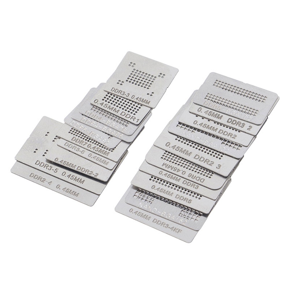 Set Stencil Reballing Progettato per Palline Saldanti 0 45mm e Facile Maneggevol - Bild 18 von 20
