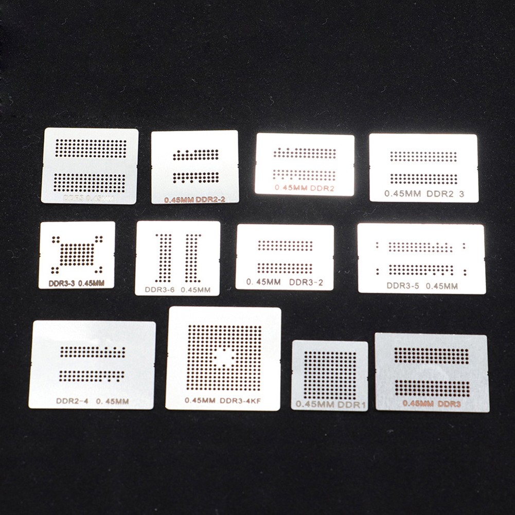 Set Stencil Reballing Progettato per Palline Saldanti 0 45mm e Facile Maneggevol - Bild 14 von 20