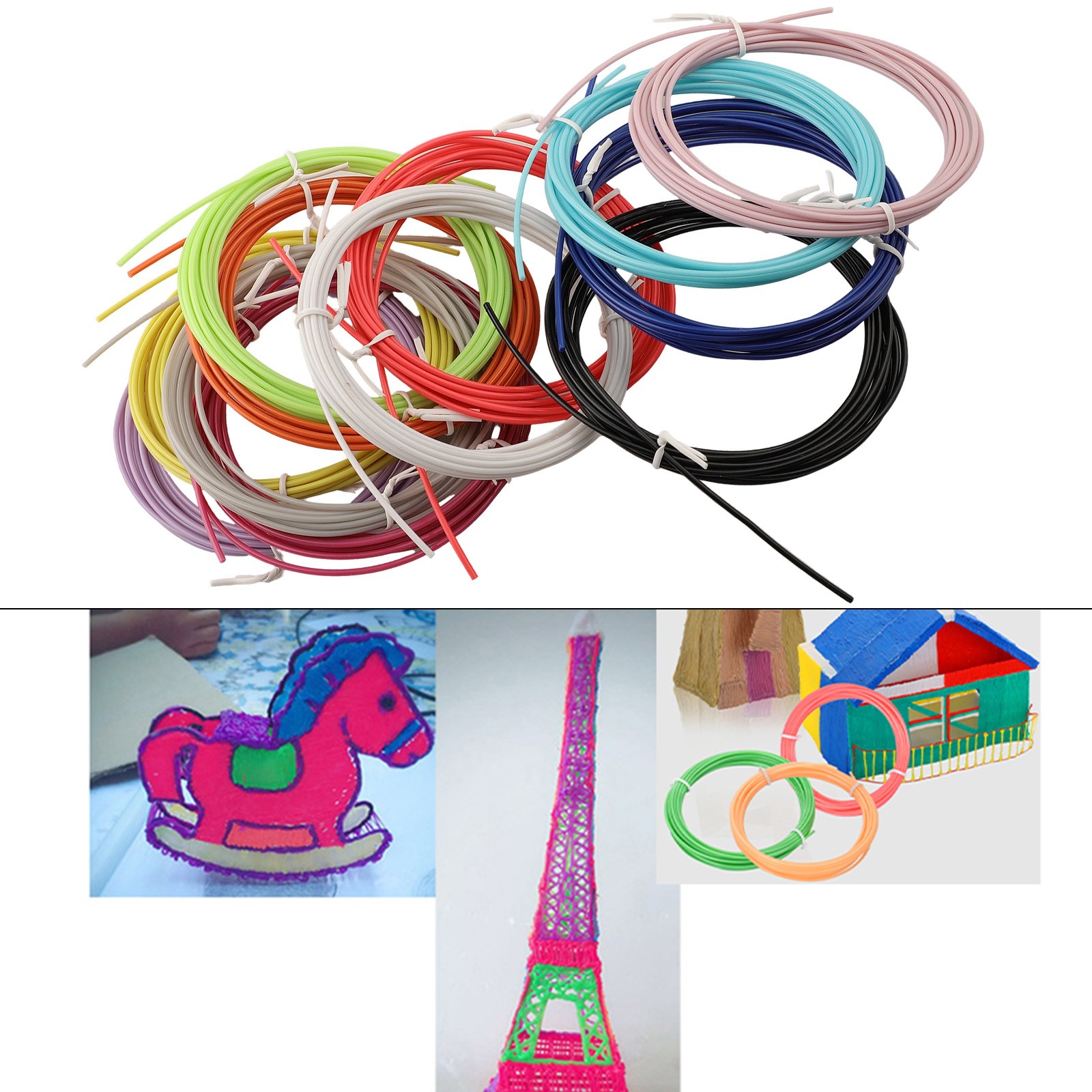 ReFor PLAcement Filament für 3D Drucker Stifte für PLA 1 75mm Multi Color Set - Bild 14 von 25