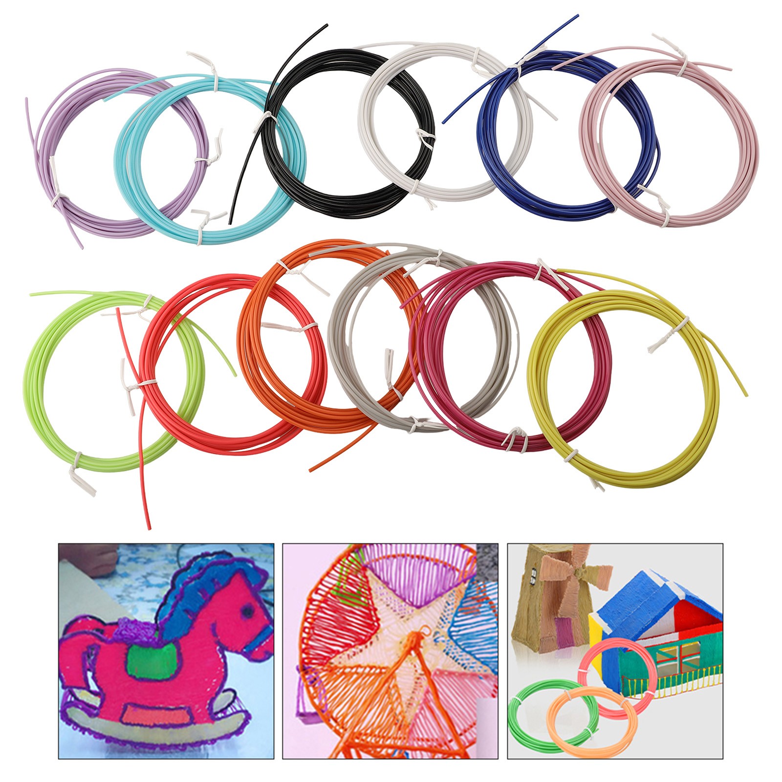 ReFor PLAcement Filament für 3D Drucker Stifte für PLA 1 75mm Multi Color Set - Bild 15 von 25