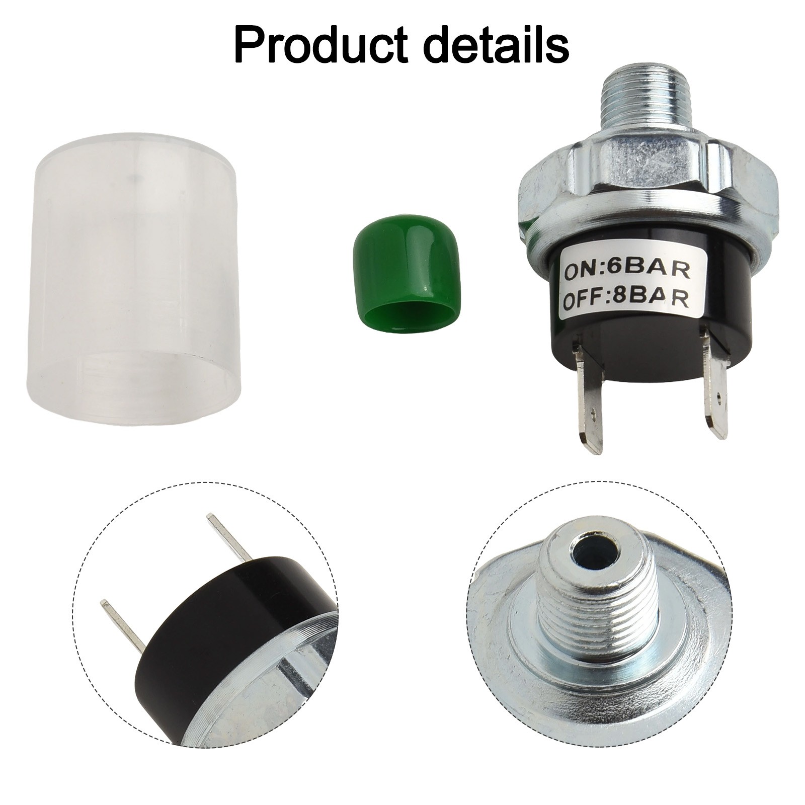 Pressostat d'air compatible système pneumatique avec options double tension - Picture 20 of 29