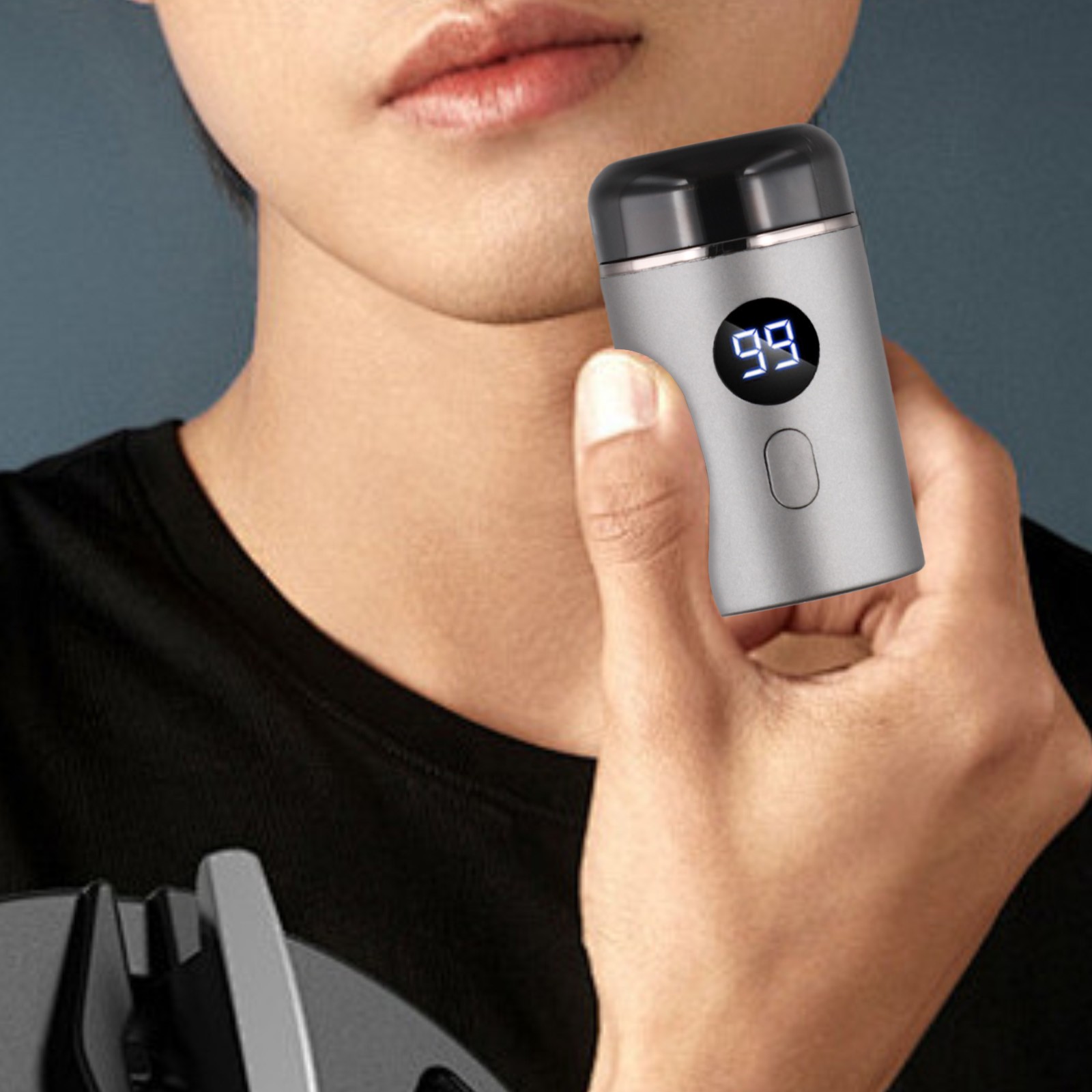 Groom Anywhere tragbarer USB wiederaufladbarer Mini Elektrorasierer wasserdichte - Bild 17 von 25