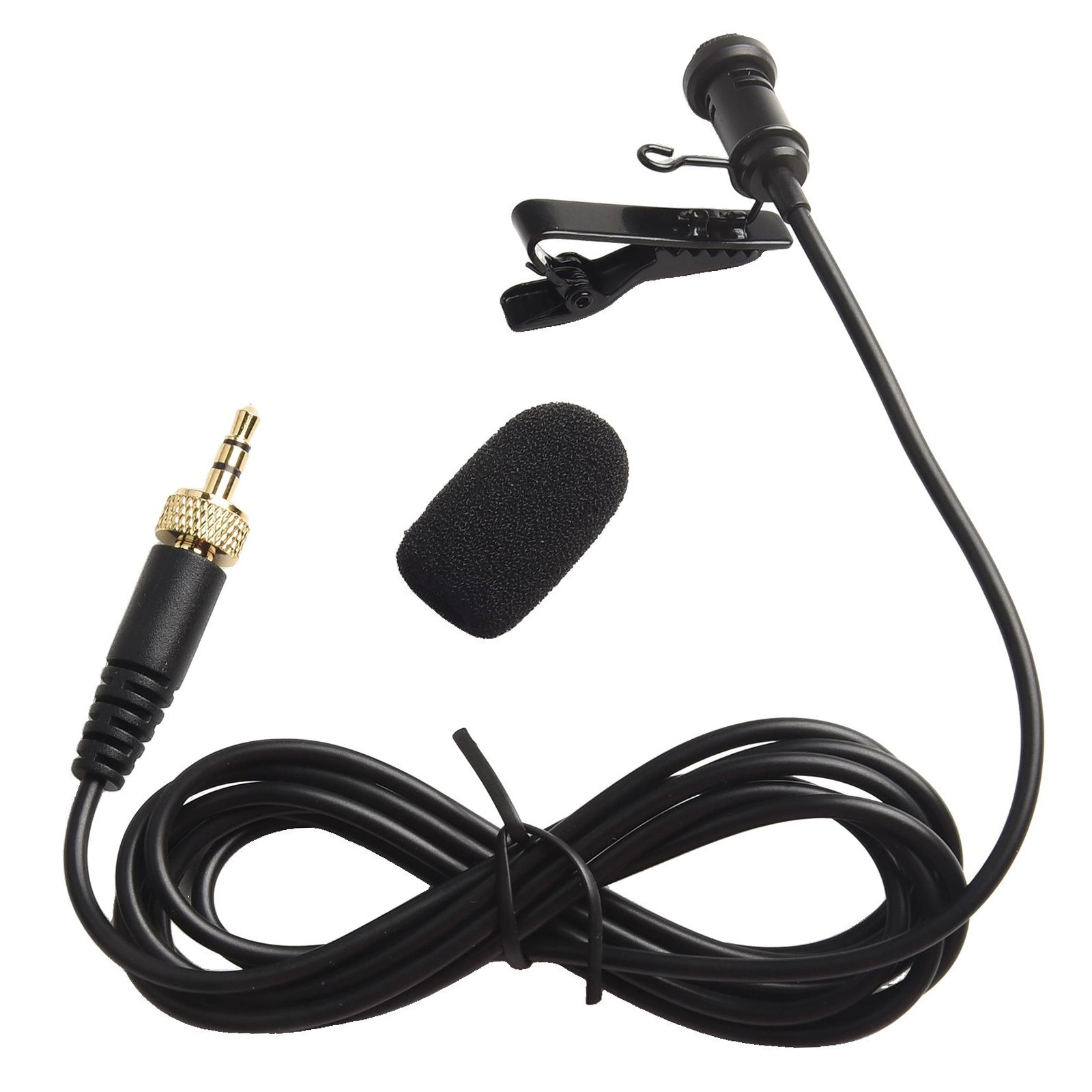 Lapel Microphone For Sony Black Lapel Microphone Complete Accessory Package - Picture 32 of 36