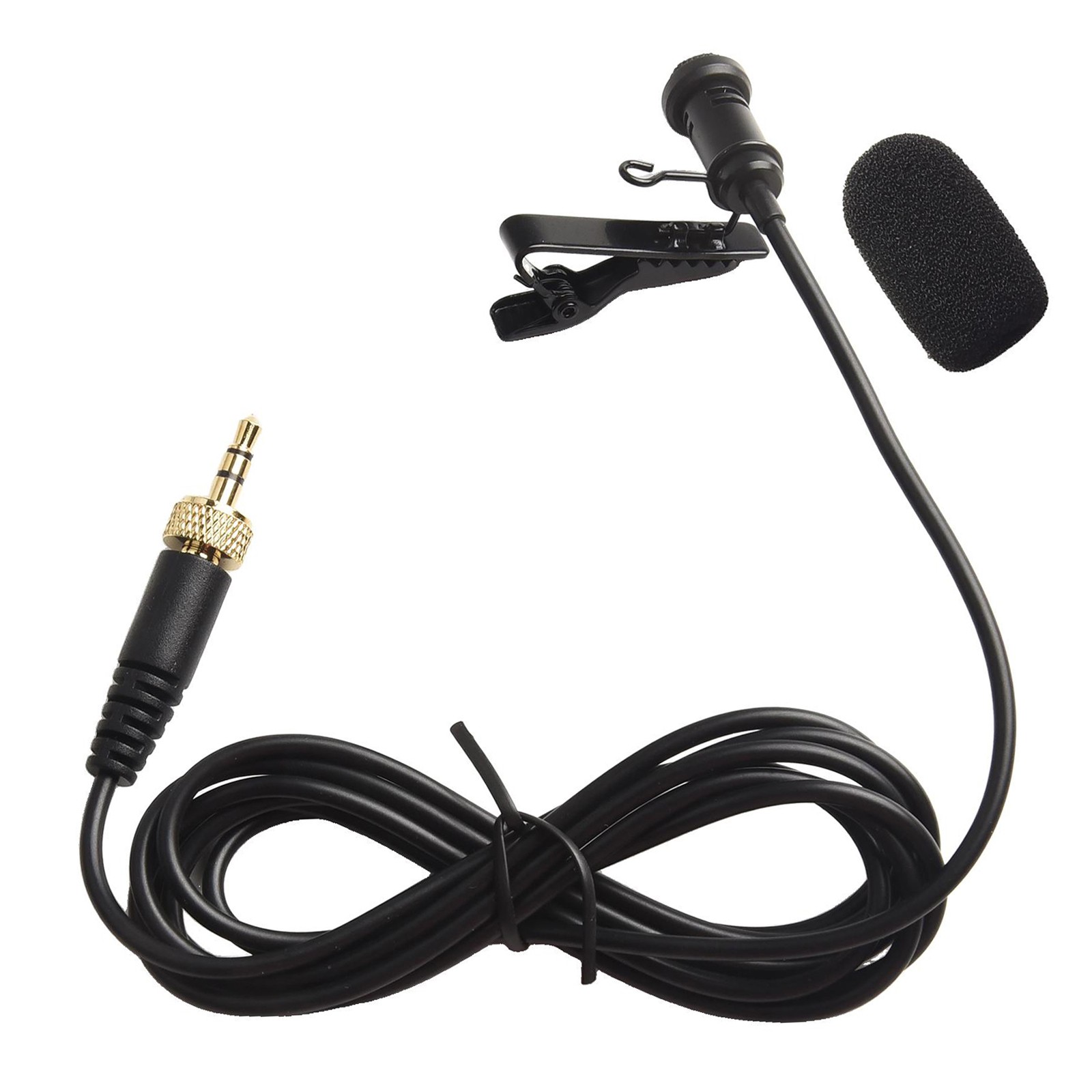 Lapel Microphone For Sony Black Lapel Microphone Complete Accessory Package - Picture 30 of 36