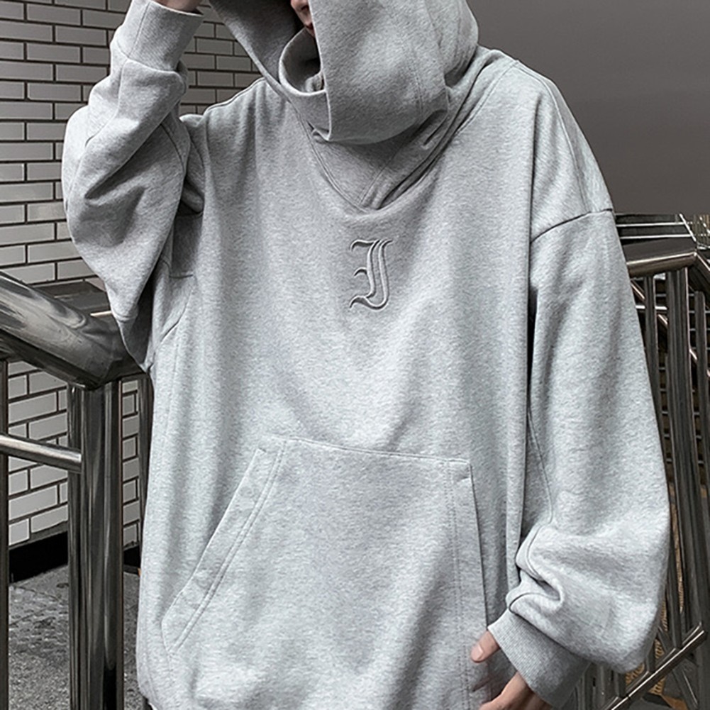 Sweat homme High Street tendance couleur unie pour vêtements tendance au quotidien