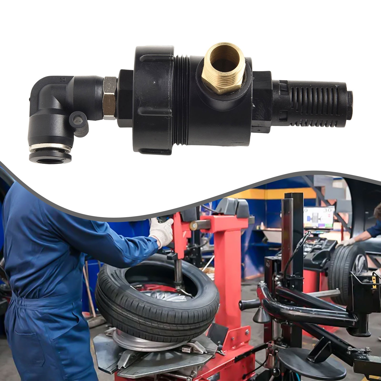 Valve déchappement rapide accessoire soldes voiture changeur de pneu cylindre accesso
