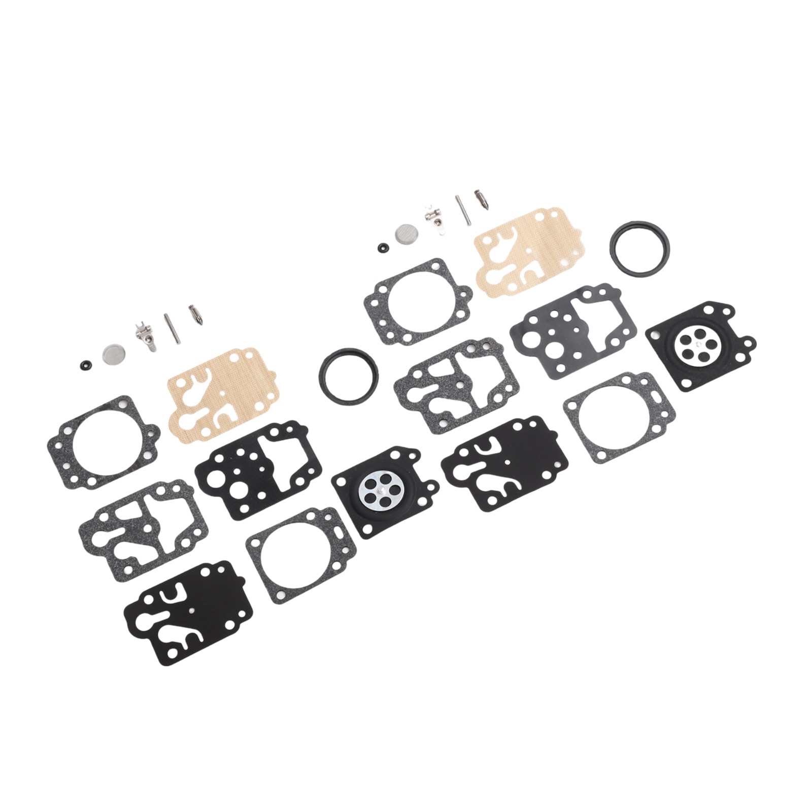 K20WYJ Compatible Carburetor Repair Kit 2 Sets with 13pcs Diaphragm Gasket Set - Picture 14 of 18