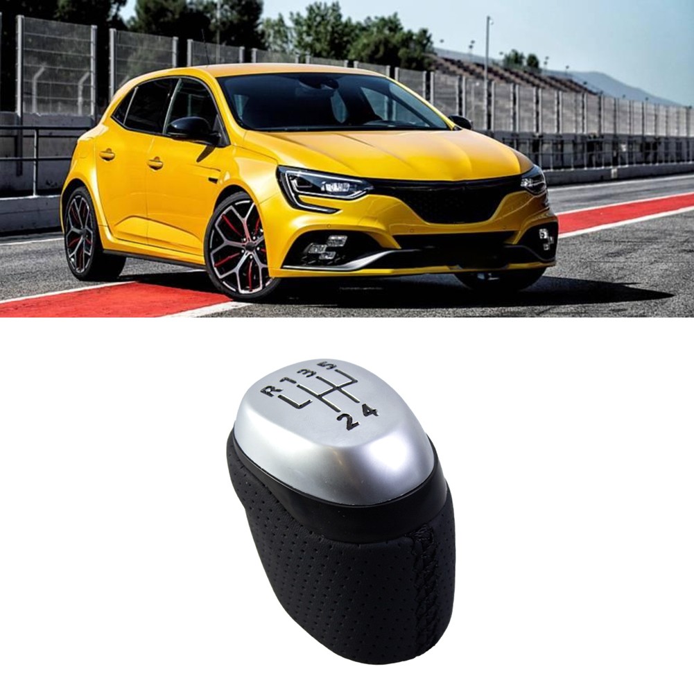 328654845R Stylish Black Silver Gear Shifter Knob For Renault Vehicles - Picture 30 of 56