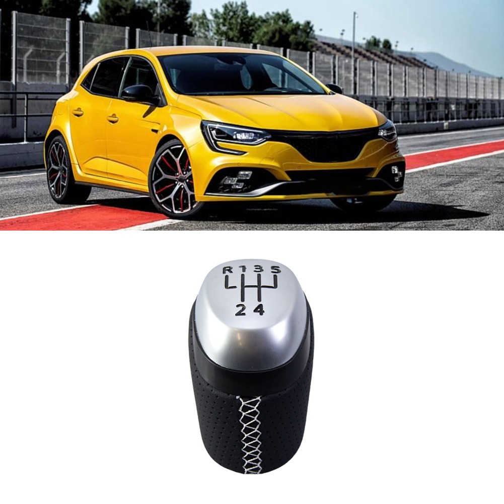 328654845R Stylish Black Silver Gear Shifter Knob For Renault Vehicles - Picture 25 of 56