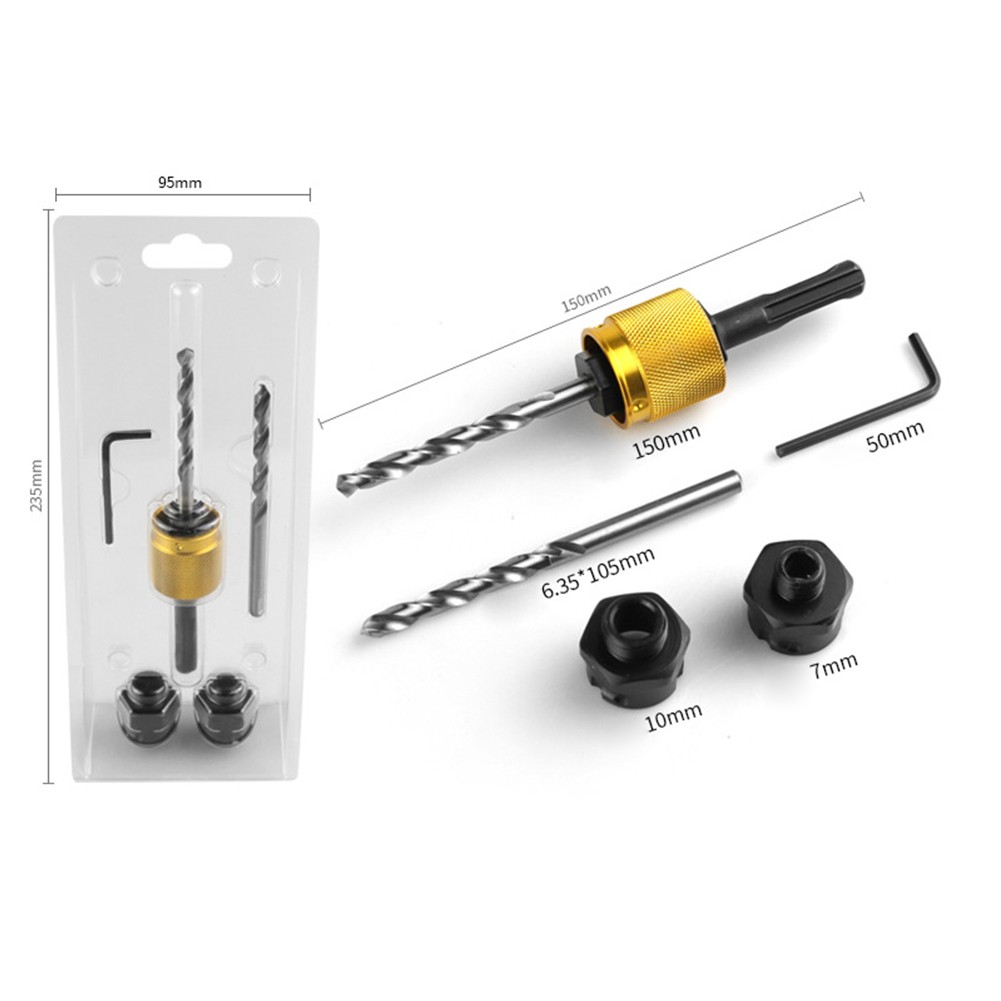 Adaptable Hex Round Shank Quick Change Adapter to Fit Most Hole Saws Available - Picture 18 of 21
