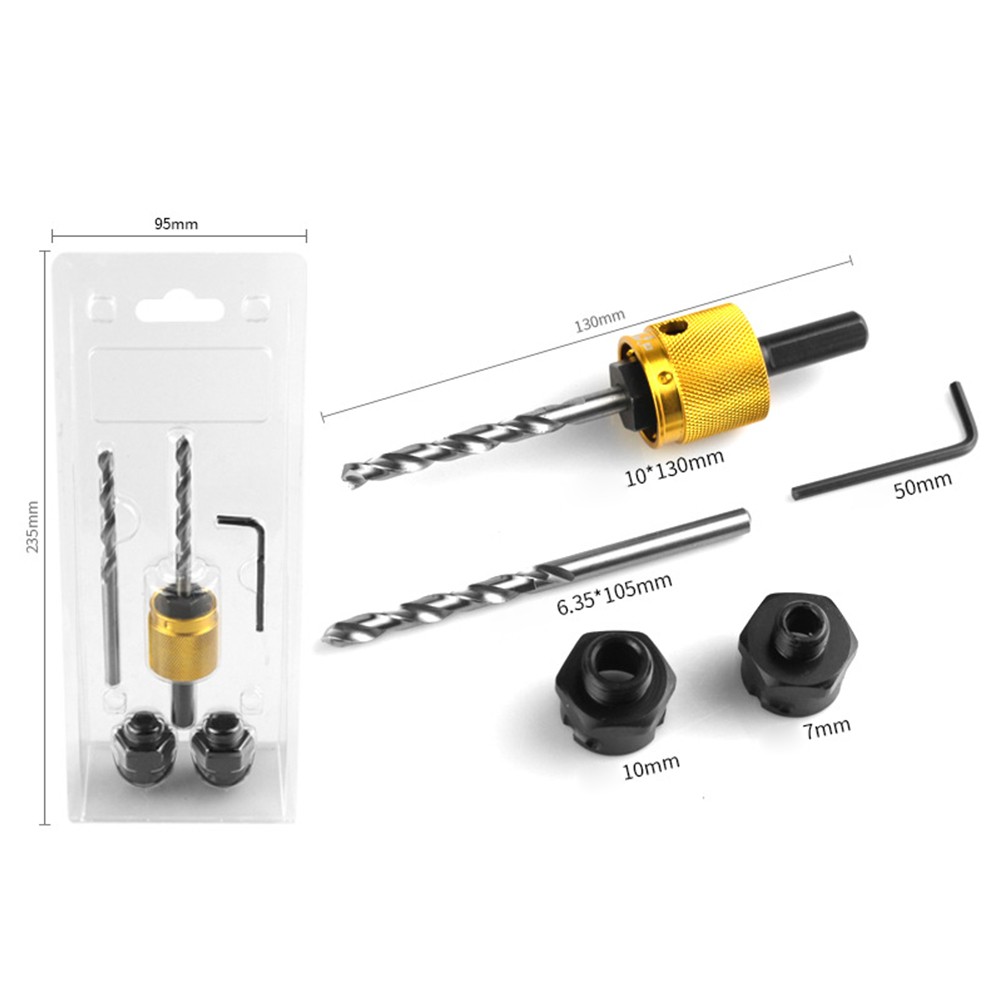 Adaptable Hex Round Shank Quick Change Adapter to Fit Most Hole Saws Available - Picture 16 of 21