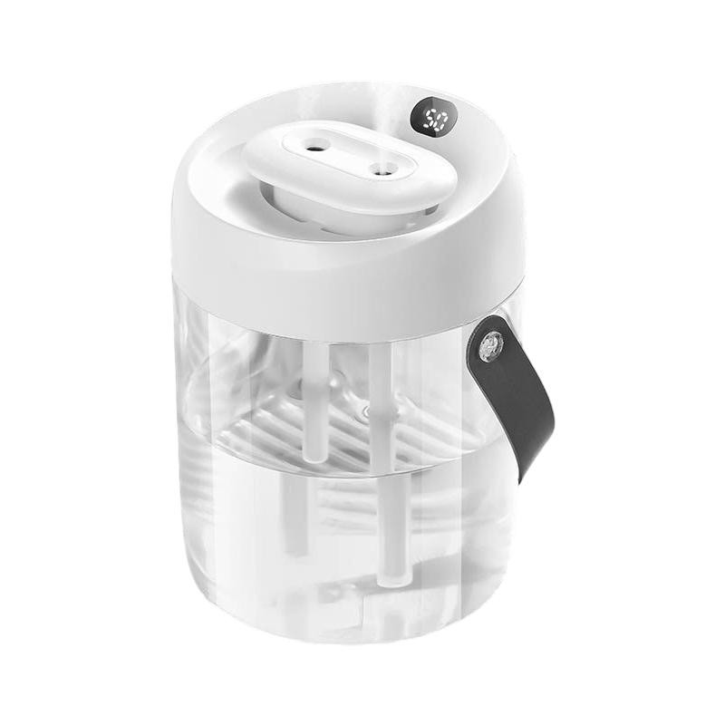 Humidificador doméstico 2L con pantalla digital y función de luz colorida - Imagen 12 de 22