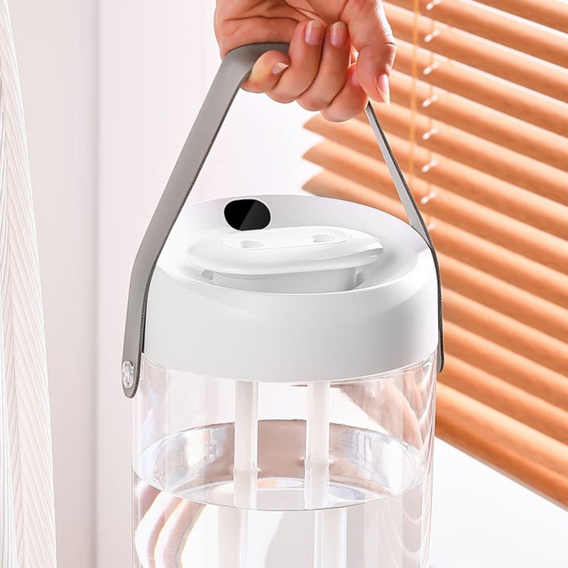 Humidificador doméstico 2L con pantalla digital y función de luz colorida - Imagen 19 de 22