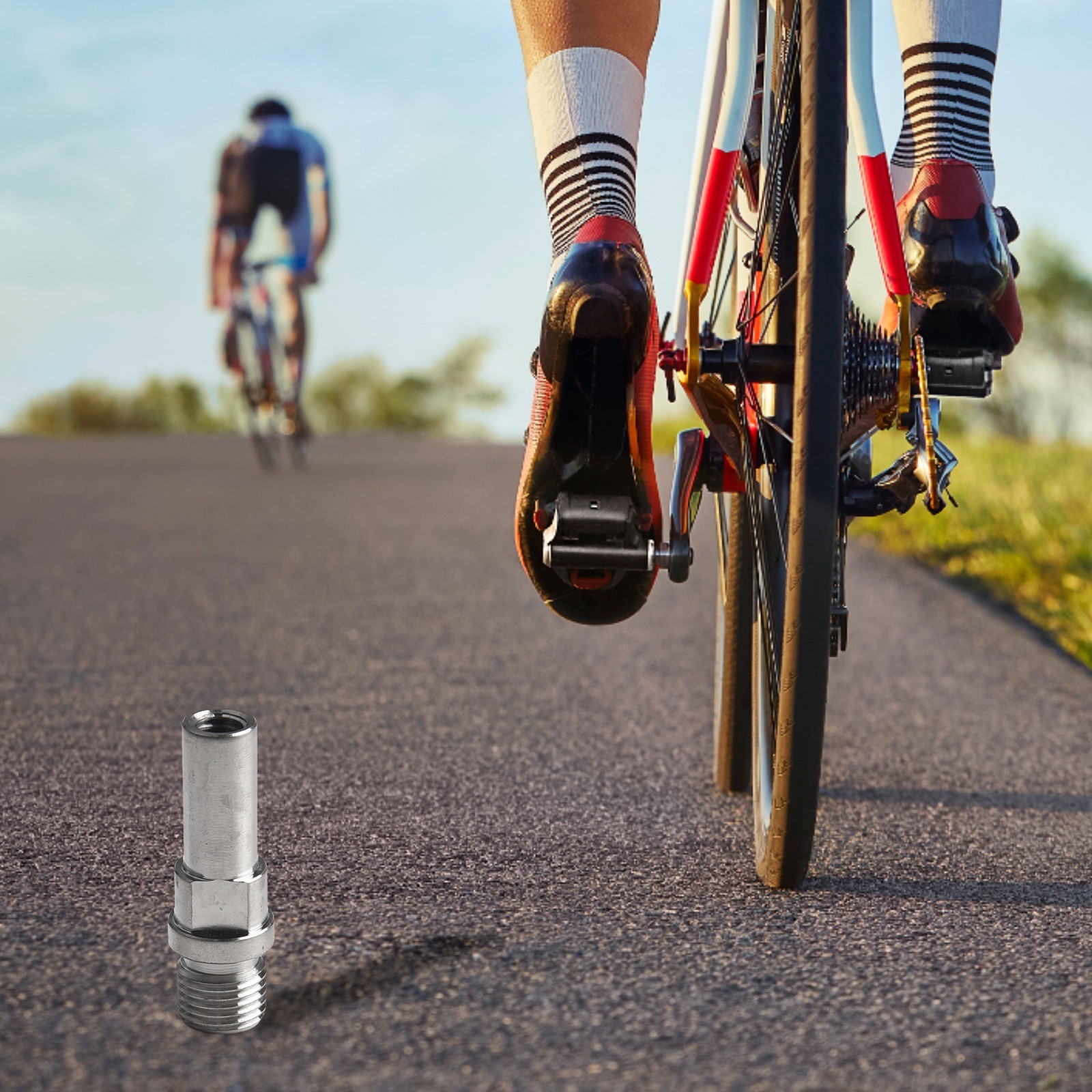 Lightweight and Rust proof Titanium V brake Screw for DIY Bike Repairs