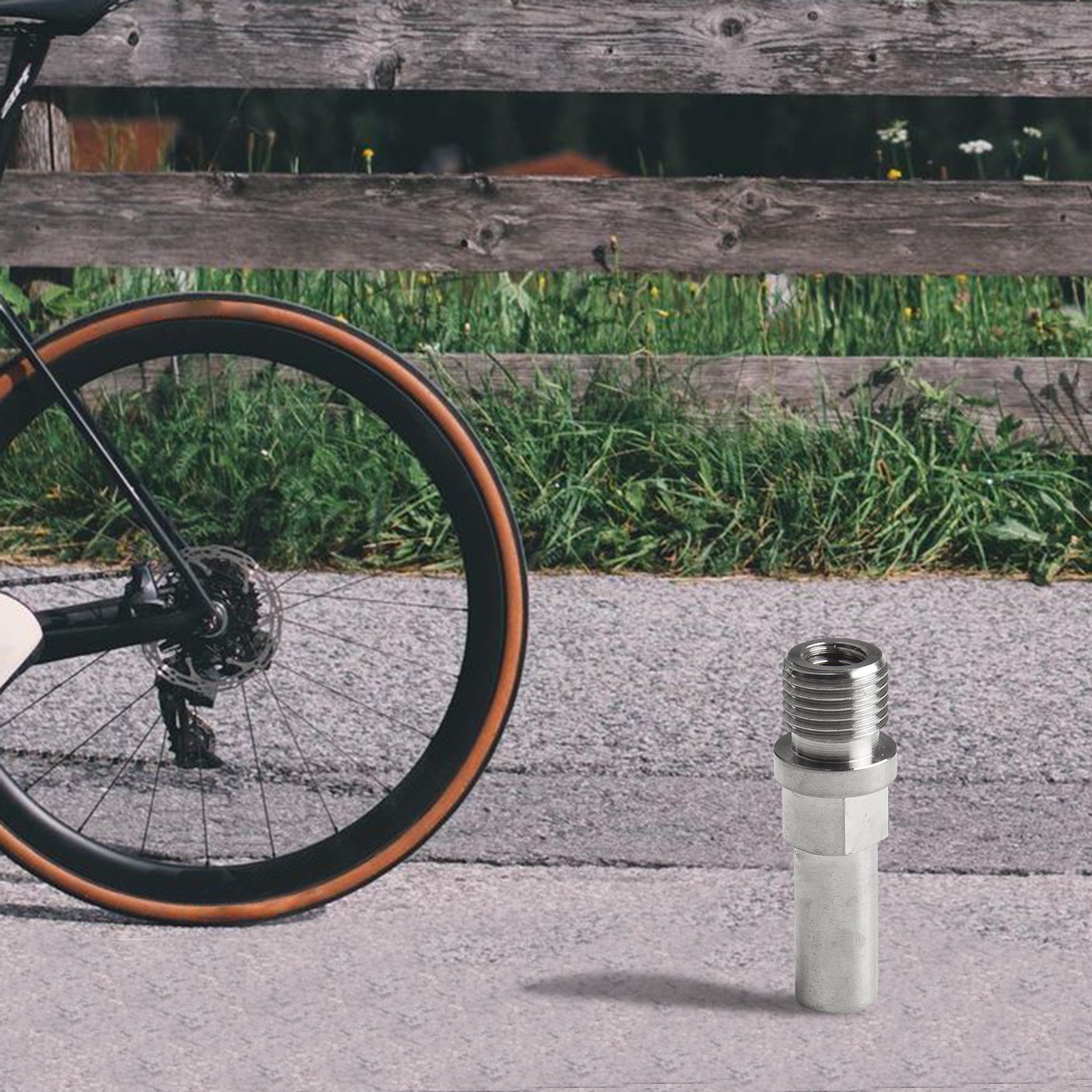 Lightweight and Rust proof Titanium V brake Screw for DIY Bike Repairs