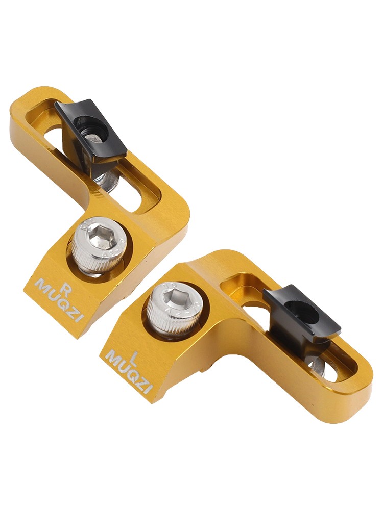 Adaptador de palanca de cambios de bicicleta mecanizado CNC en material ligero de aleación de aluminio - Imagen 49 de 61