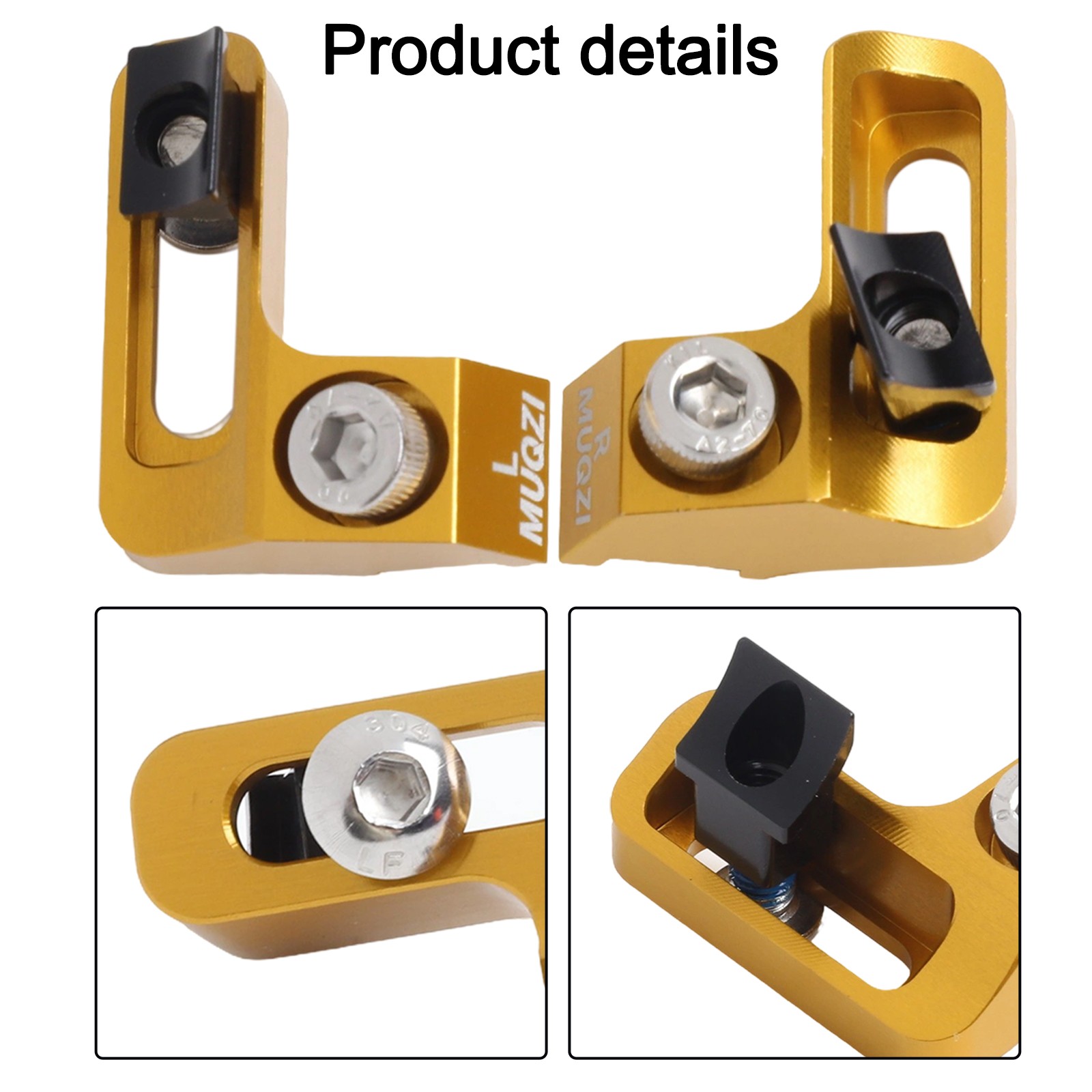 Adaptador de palanca de cambios de bicicleta mecanizado CNC en material ligero de aleación de aluminio - Imagen 41 de 61